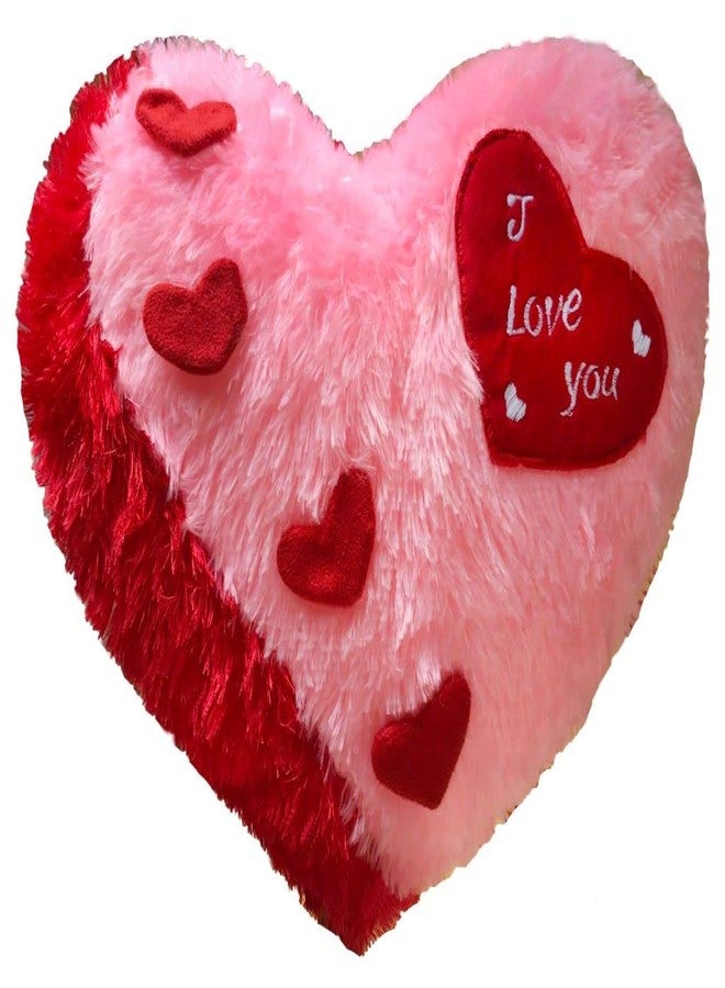 PICKKART Heart Pillow Gift Set of 3 Pillows for Girlfriend/ Boyfriend/ Husband/ Wife/ Couple/ Love one - Heart Cushion Stuffed Plush Pillow Toy - Valentine Gift, Size 37 CM Each (Little Hearts Pillow) - Image 4